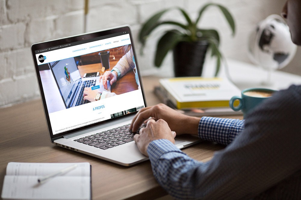 création de site internet add com